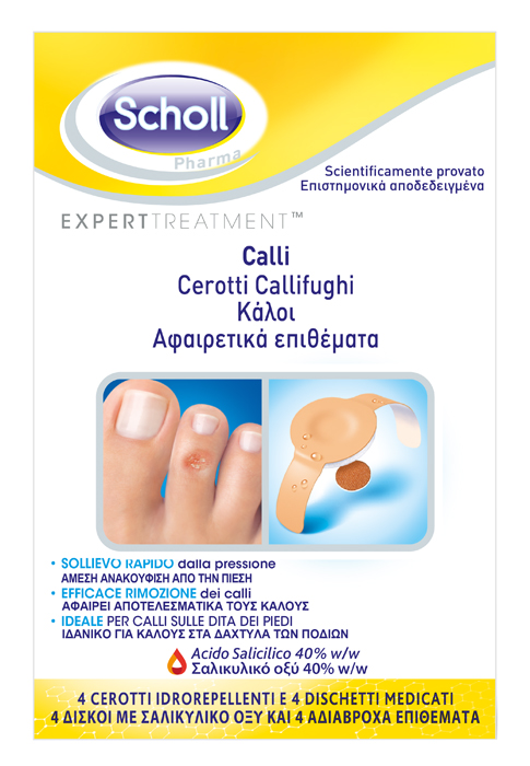 CEROTTO CALLIFUGHI DURONI 2 CEROTTI + 2 DISCHETTI - Farmacia Del Monaco