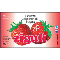 ZIGULI FRAGOLA 36 PALLINE 22 G - Farmacia Del Monaco