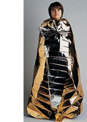 COPERTA ISOTERMICA ORO/ARGENTO 160X210CM - Farmacia Del Monaco