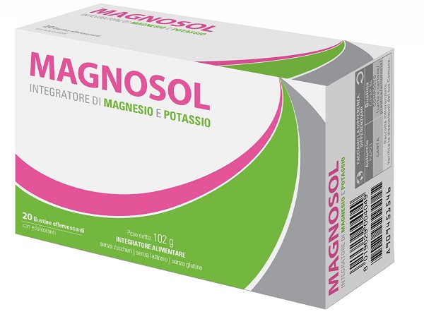 MAGNOSOL 20 BUSTINE EFFERVESCENTI - Farmacia Del Monaco