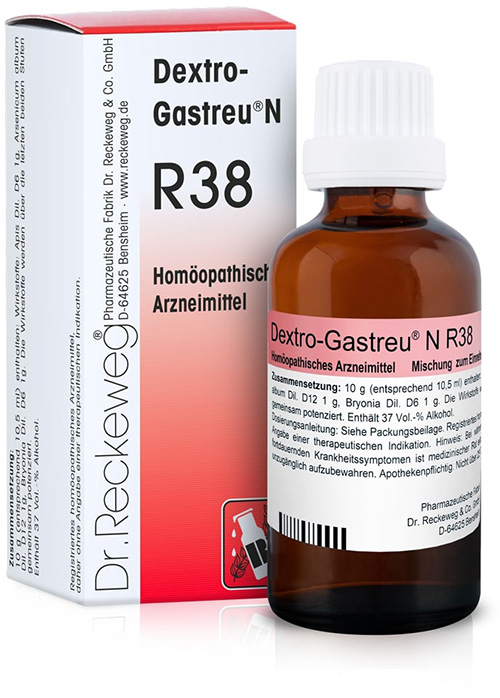RECKEWEG R38 GOCCE 22 ML - Farmacia Del Monaco