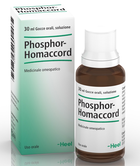 HEEL PHOSPHOR-HOMACCORD GOCCE 30 ML - Farmacia Del Monaco