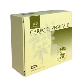 ZETAVIS CARBONE VEGETALE 40 COMPRESSE - Farmacia Del Monaco