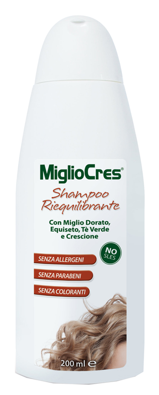 MIGLIOCRES SHAMPOO RIEQUILIBRANTE 200 ML - Farmacia Del Monaco