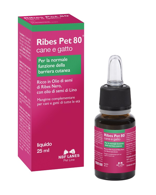 RIBES PET 80 GOCCE OLIO 25 ML CON CONTAGOCCE - Farmacia Del Monaco