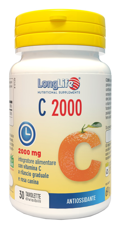 LONGLIFE C 2000 T/R 30 TAVOLETTE - Farmacia Del Monaco
