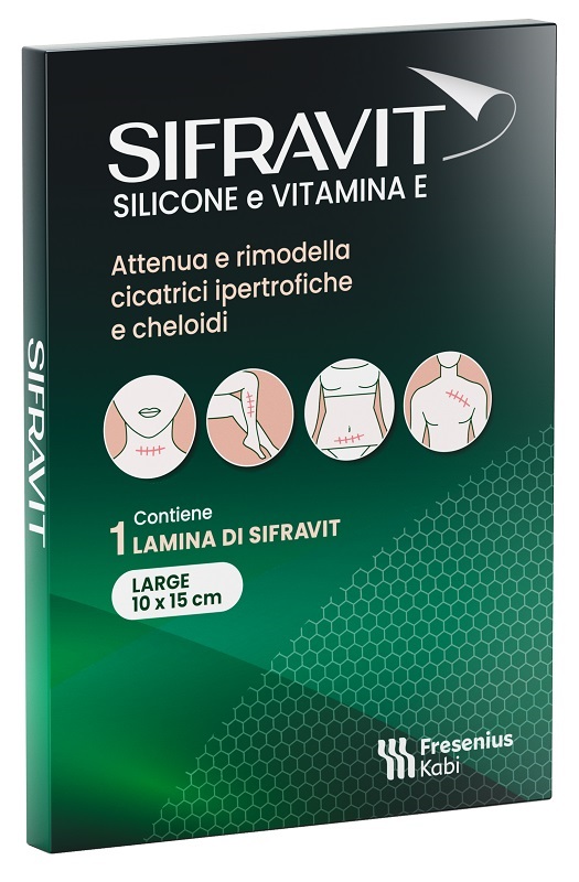 SIFRAVIT PLACCA SILICONE 15X10 CM 1 PEZZO - Farmacia Del Monaco