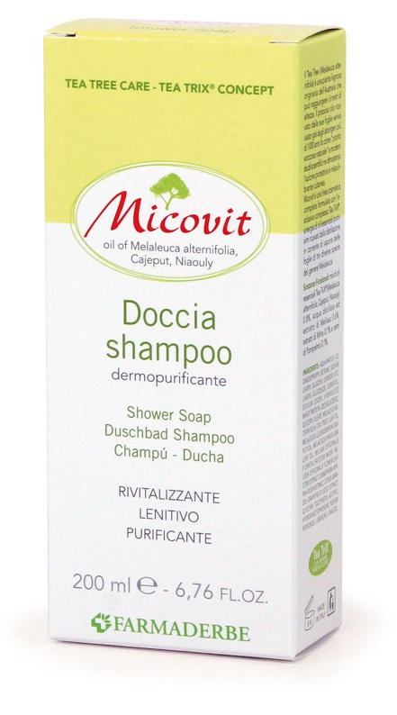 MICOVIT DOCCIA SHAMPOO 200 ML - Farmacia Del Monaco