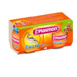 PLASMON OMOGENEIZZATO TROTA VERDURE 80 G X 2 PEZZI - Farmacia Del Monaco
