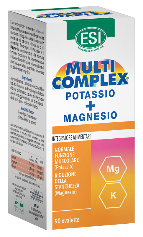 ESI MULTICOMPLEX POTASSIO MG 90 OVALETTE - Farmacia Del Monaco