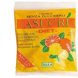 ASUCRI CARAMELLA ARANCIA LIMONE 40 G - Farmacia Del Monaco