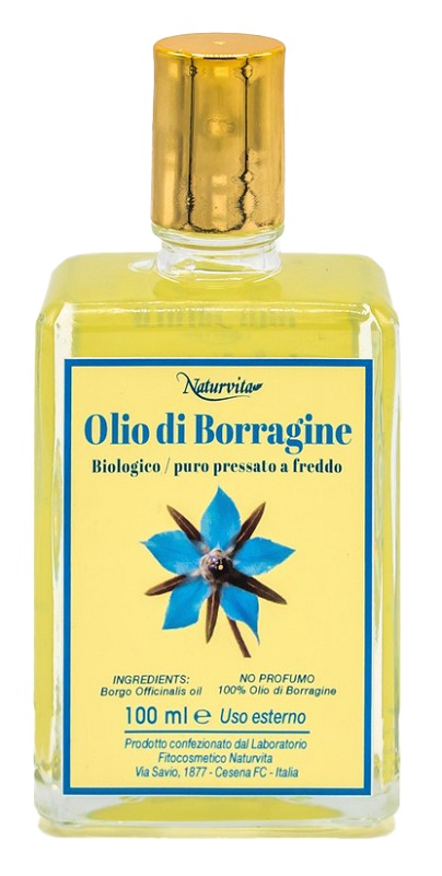 OLIO BORRAGINE PURO 100 ML - Farmacia Del Monaco