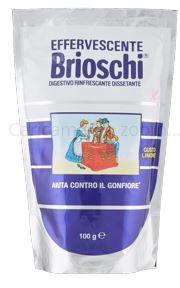 BRIOSCHI EFFERVESCENTE DOYPACK 100 G - Farmacia Del Monaco