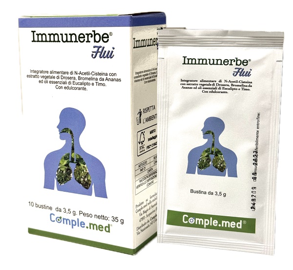 IMMUNERBE FLUI 10 BUSTINE - Farmacia Del Monaco