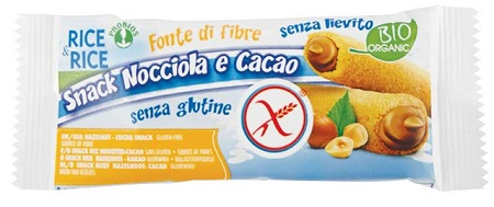 RICE&RICE SNACK DI RISO ALLA NOCCIOLA 25 G SENZA LIEVITO - Farmacia Del Monaco