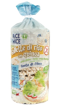RICE&RICE GALLETTE DI RISO CON QUINOA 100 G SENZA LIEVITO - Farmacia Del Monaco