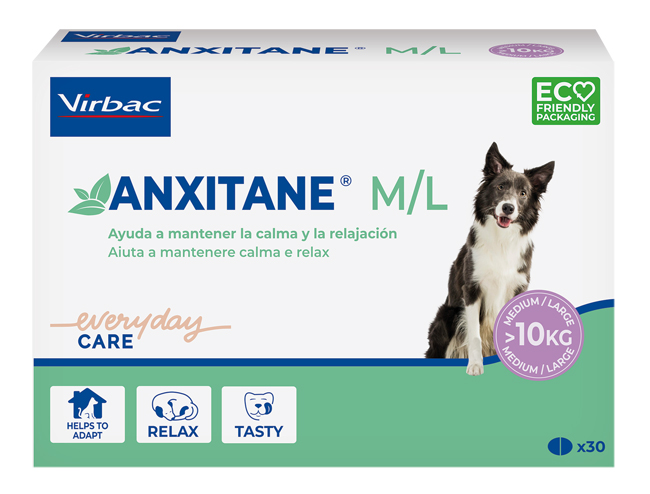 ANXITANE M/L SUPPLEMENTO NUTRIZIONALE SCATOLA 30 COMPRESSE APPETIBILI - Farmacia Del Monaco
