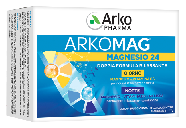 MAGNESIO 24 60 CAPSULE - Farmacia Del Monaco