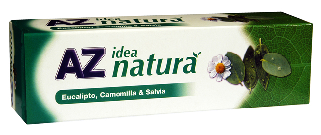 AZ IDEA NATURA EUCALIPTO CAMOMILLA E SALVIA DENTIFRICIO 75 ML - Farmacia Del Monaco