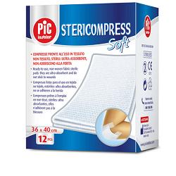 GARZA COMPRESSA IN TESSUTO NON TESSUTO 10X10CM 25 PEZZI X 4 BUSTE - Farmacia Del Monaco
