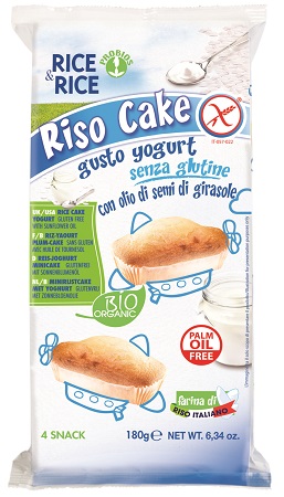 RICE&RICE RISO CAKE ALLO YOGURT 4 X 45 G - Farmacia Del Monaco