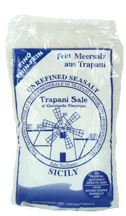 SALE FINE INTEGRALE TRAPANI 1 KG - Farmacia Del Monaco