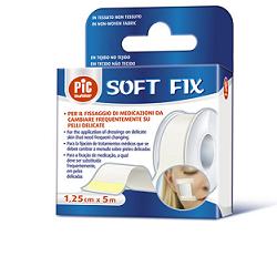 CEROTTO IN ROCCHETTO PIC SOFT FIX TESSUTO NON TESSUTO 5X500 CM CON FUSTELLA - Farmacia Del Monaco