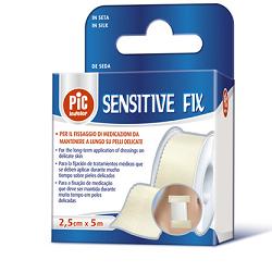 CEROTTO IN ROCCHETTO PIC SENSITIVE FIX SETA 5X500 CM CON FUSTELLA - Farmacia Del Monaco