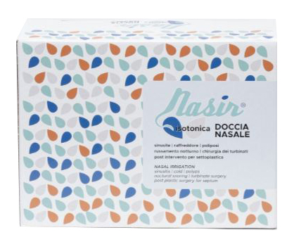 SOLUZIONE FISIOLOGICA ISOTONICA STERILE NASIR IN SCATOLA CON6 SACCHE VERSIONE LUER LOCK DA 500ML - Farmacia Del Monaco