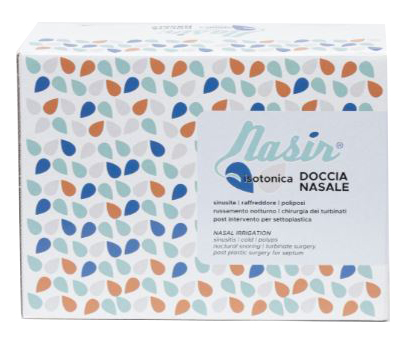 SOLUZIONE FISIOLOGICA ISOTONICA STERILE NASIR IN SCATOLA CON10 SACCHE VERSIONE LUER LOCK DA 250ML - Farmacia Del Monaco