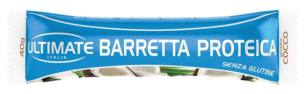 ULTIMATE BARRETTA PROTEICA COCCO 40 G 1 PEZZO - Farmacia Del Monaco
