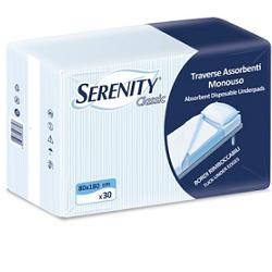 TRAVERSA SALVAMATERASSO SERENITY CLASSIC XL 80X180CM 30 PEZZI - Farmacia Del Monaco