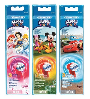 ORAL-B EB10/3K RICAMBI KIDS - Farmacia Del Monaco