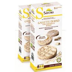 GALLETTE RISO CIOCCOLATO BIANCO 100 G - Farmacia Del Monaco