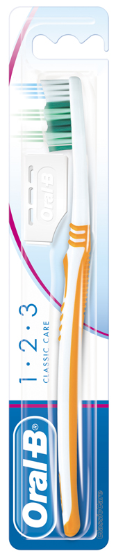 ORALB 123 CLASSIC CARE SPAZZOLINO MANUALE - Farmacia Del Monaco