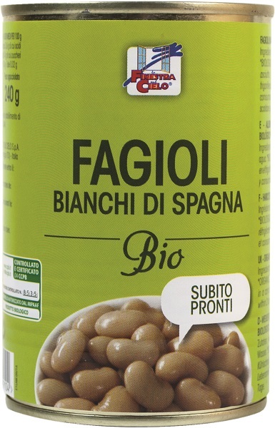 FAGIOLI BIANCHI DI SPAGNA PRONTI BIO 400 G - Farmacia Del Monaco