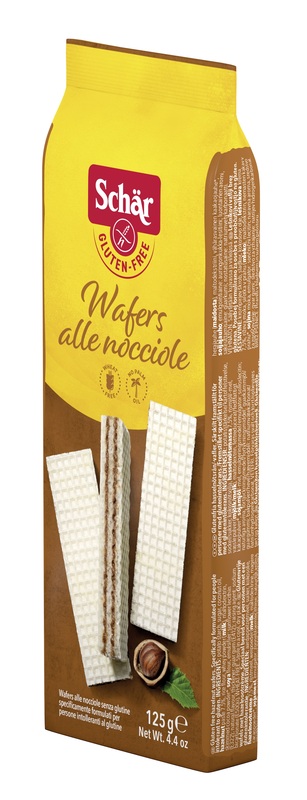 SCHAR WAFERS ALLE NOCCIOLE 125 G - Farmacia Del Monaco