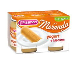 PLASMON OMOGENEIZZATO YOGURT BISCOTTO 120 G X 2 PEZZI - Farmacia Del Monaco