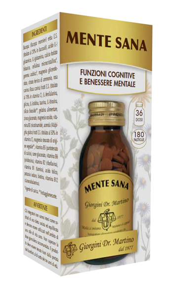 MENTE SANA 180 PASTIGLIE - Farmacia Del Monaco