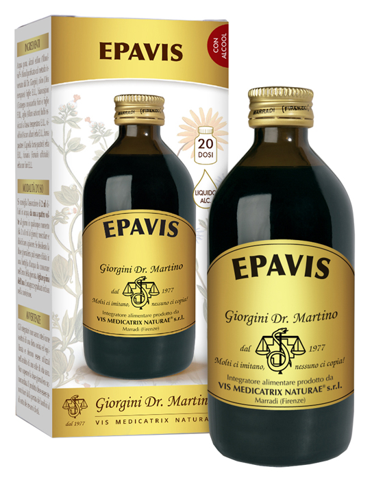EPAVIS LIQUIDO ALCOLICO 200 ML - Farmacia Del Monaco