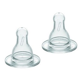 TETTARELLA SLOW FLUSSO LENTO IN SILICONE 2 PEZZI - Farmacia Del Monaco