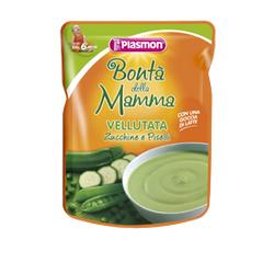 PLASMON POUCHES VELLUTATA DI ZUCCHINE E PISELLI 180 G - Farmacia Del Monaco