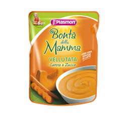 PLASMON POUCHES VELLUTATA DI CAROTE E ZUCCA 180 G - Farmacia Del Monaco