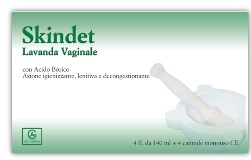 SKINDET LAVANDA VAGINALE 4 FLACONI 140 ML + 4 CANNULE MONOUSO IN BLISTER - Farmacia Del Monaco
