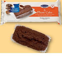 BONONIA PLUMCAKE AL CACAO CON CREMA ALLA NOCIOLA SENZA GLUTINE 6 X 45 G - Farmacia Del Monaco