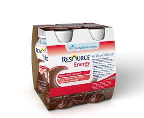 RESOURCE ENERGY CIOCCOLATO 4 BOTTIGLIE 200 ML - Farmacia Del Monaco