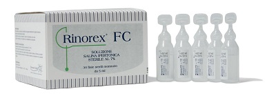 RINOREX FC SOLUZIONE SALINA IPERTONICA 7% 30 FIALE 5 ML - Farmacia Del Monaco