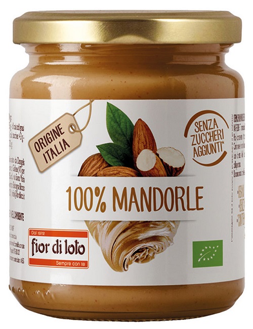 FIOR DI LOTO CREMA 100% DI MANDORLE TOSTATE - Farmacia Del Monaco