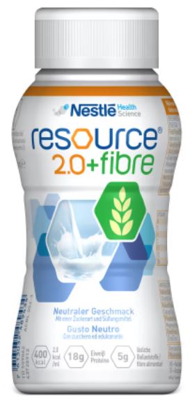 RESOURCE 2,0 + FIBRE NEUTRO 200 ML - Farmacia Del Monaco
