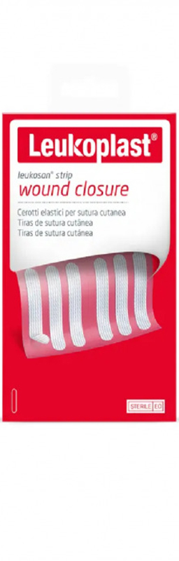 CEROTTO PER SUTURA LEUKOSAN STRIP 6X38MM 2 BUSTE X 6 CEROTTI - Farmacia Del Monaco